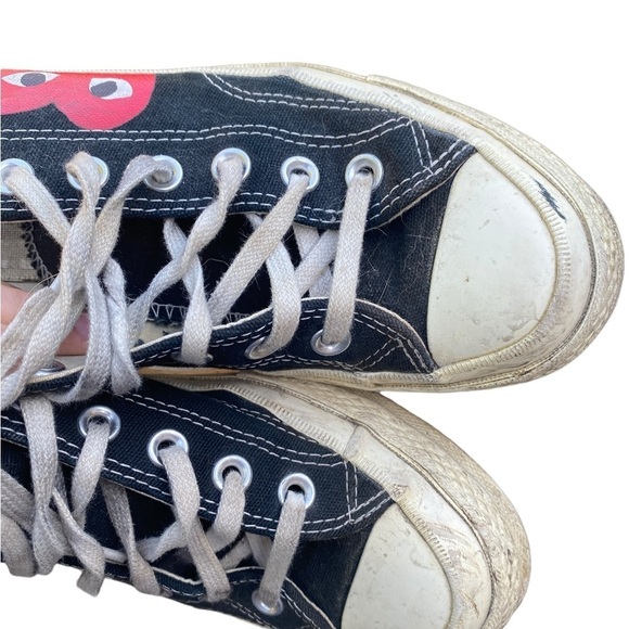 Commes Des Garçons Converse Low Sneakers Size 7 - Picture 13 of 15